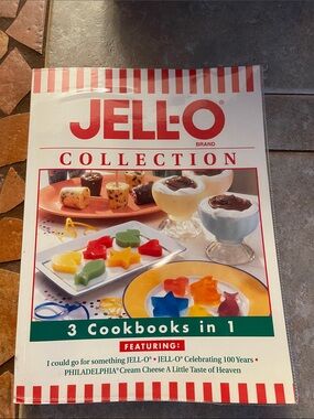 Jell-O Collection Cookbook - White & Red Cover